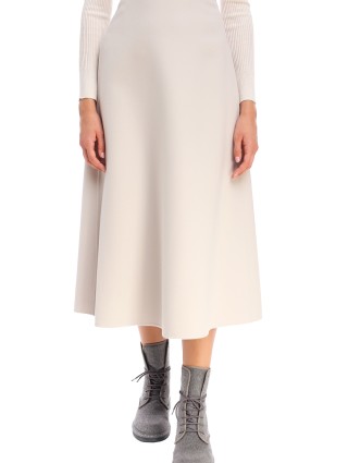 Серая юбка MAX MARA: фото 4 - Invogue